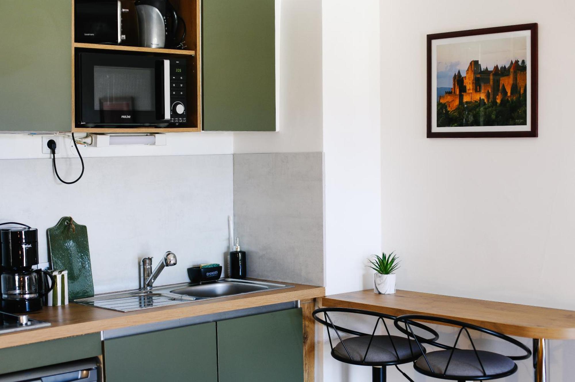 Apartamento Avec Parking Vue Sur La Cité De Carcasona